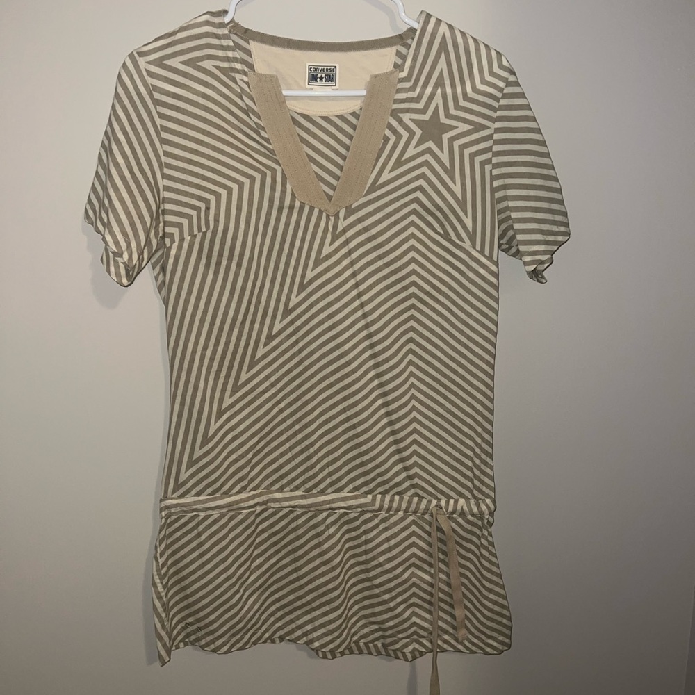 Converse One Star Drop Waist Dress/romper Size XS